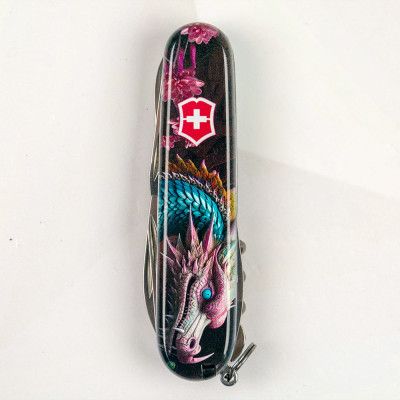 Нож Victorinox Climber Zodiac Лазурний дракон (1.3703.3_Z3290p) | Зображення 4