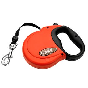 Рулетка Coastal Power Walker Retractable Leash до 50 кг, лента 4.8 м, красная