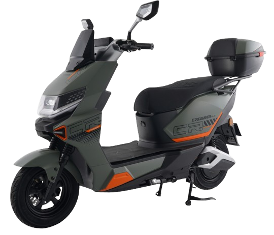 Електроскутер Crosser CR-20 2500W 72V 24Ah LiFePO4, до 75 км, 65 км/год, преміум електроскутер | Зображення 6