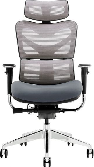 Кресло офисное GT RACER X-782 BRIGHT Gray (W-20 B-40) | Зображення 4