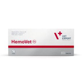 Добавка VetExpert HemoVet із залізом для собак з анемією 60 табл