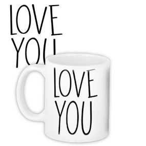 Кружка с принтом Love you 330 мл (KR_19L056)