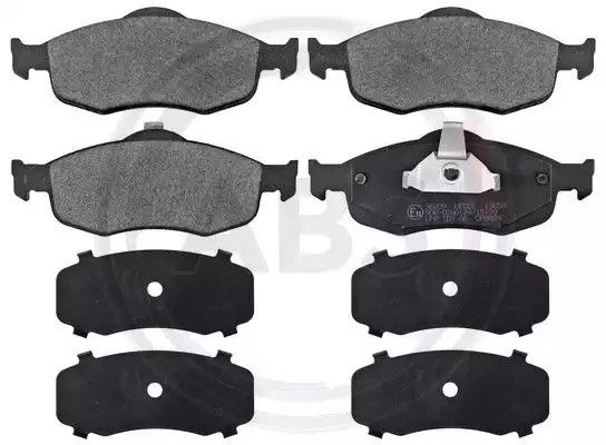 Колодки передні гальмівні Mondeo/Scorpio (93-01), ABS (36809) | Зображення 1