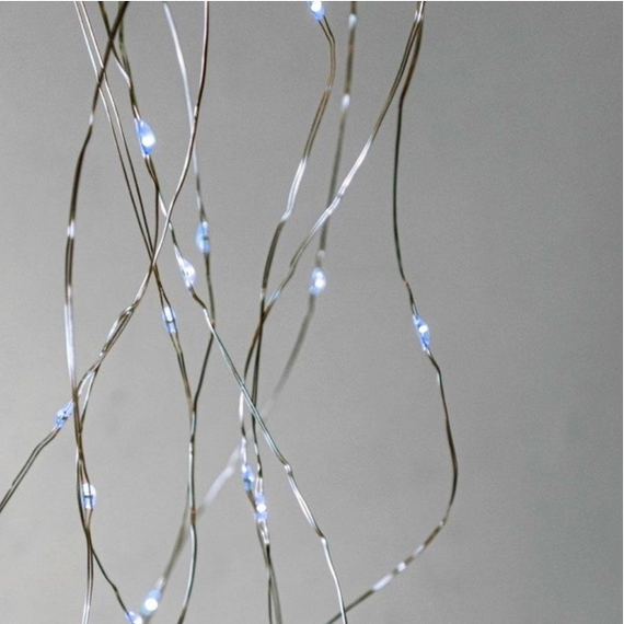 Гірлянда штора LED Copper Lamp світлодіодна гірлянда крапля роси водоспад працює від USB розміри 3.2х3 м | Зображення 5