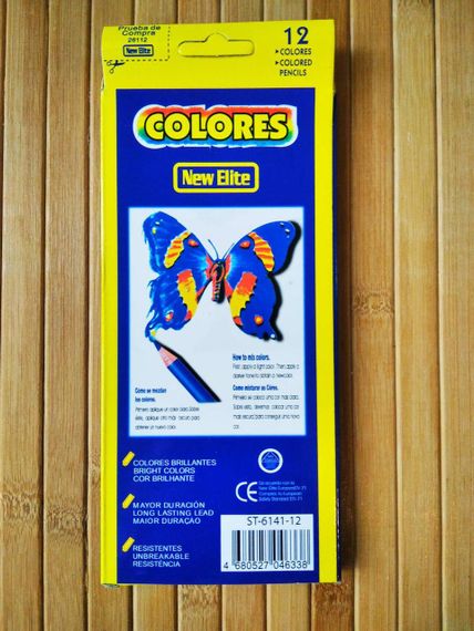 Набор цветных карандашей  Colores 12 цветов | Цветные карандаши | | Зображення 1