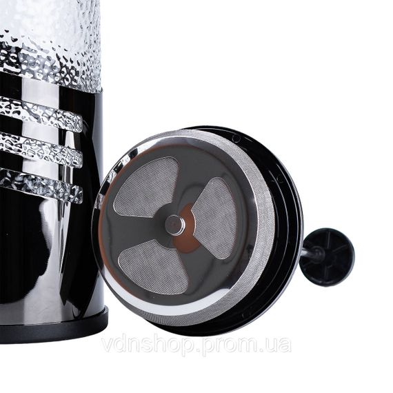 Чайник для заварки с френч прессом и фильтром 1 л черный HP33537B | Зображення 4