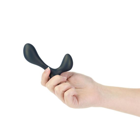 Вибромассажер простаты Lux Active LX3 Vibrating Anal Trainer, пульт ДУ, Синий | Зображення 2