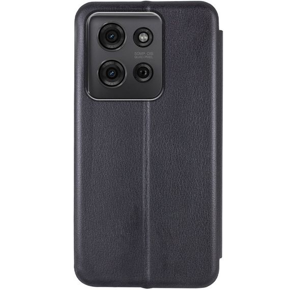 Шкіряний чохол-книжка Classy для Motorola Moto G75 5G Чорний | Зображення 1