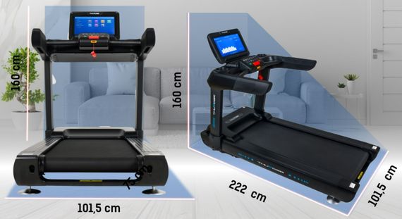 Бігова доріжка THUNDER ZION-TFT Black | Зображення 2