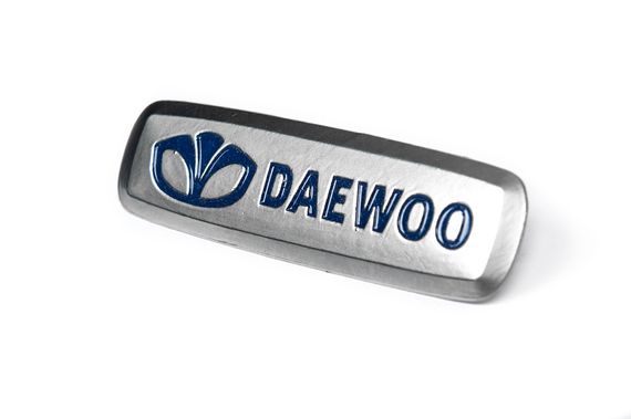 Алюминиевый шильдик для ковриков (1 шт) для Тюнинг Daewoo | Зображення 1