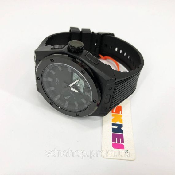 Годинники спортивні спорт SKMEI 2103BKWT, Надійні чоловічі наручні годинники спортивні скмей KY-74 | Зображення 1