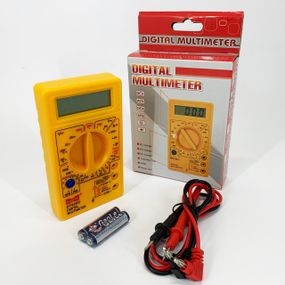 Компактный мультиметр для электротехников, Мультиметр с защитой тестер сопротивления EK-75