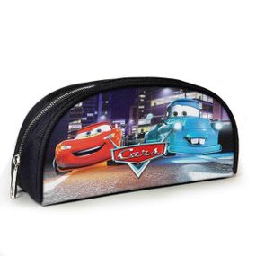 Пенал школьный с принтом Тачки Молния Маккуин 23х10х8 см детский для девочки,мальчика (3933)