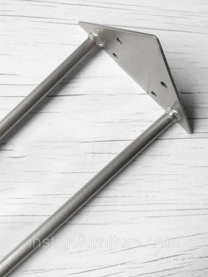 Комплект ножек шпилек из металла 200 мм 4 шт (1148) Серый | Зображення 2