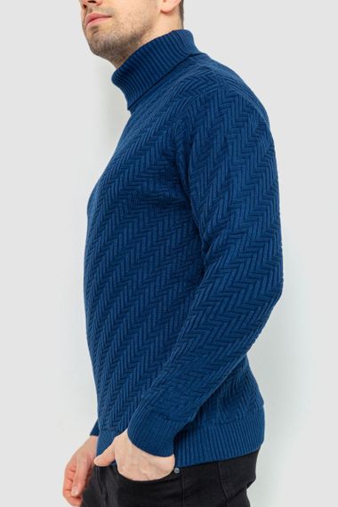 Гольф чоловічий, колір синій, 161R696 | Зображення 2