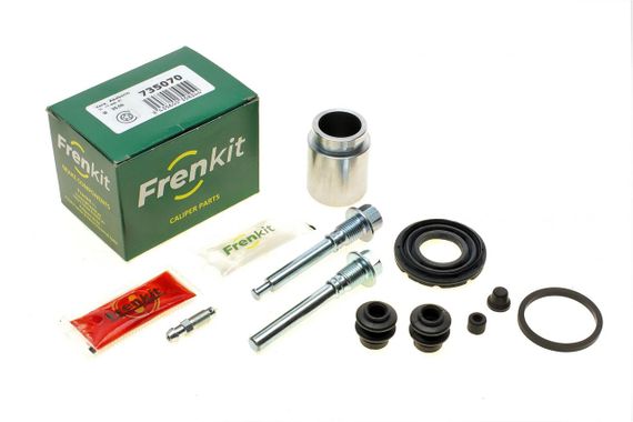 Ремкомплект супорта заднього Nissan Qashqai X-Trail 07- d=35mm  Akebono  +поршень направляюча  735070