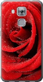 Чехол на Huawei Nova Plus Красная роза "529u-961-17620"