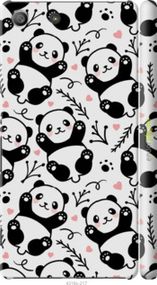 Чохол на Sony Xperia M5 E5633 Панди "4318c-217-2448"