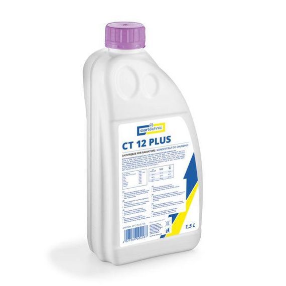 Антифриз концентрат фиолетовый -80C G12+ CARTECHNIC (CART999 CT12 PLUS 1,5L)
