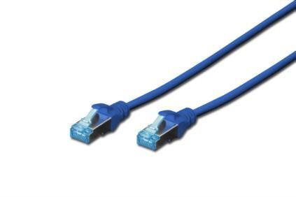 Патч-корд DIGITUS cat.5e,SF-UTP,5м,AWG 26/7,cинего цвета (DK-1531-050/B)