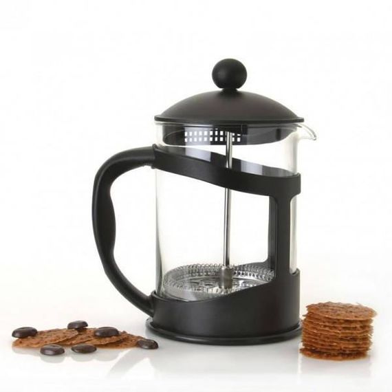 Френч-прес для чаю 350мл, скло+пластик BN-135