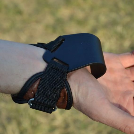 Гаки для тяги на зап'ястя Power System PS-3300 Hooks Brown XL (PS-3300_XL_Brown) | Зображення 1