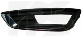 Решетка в бампере Ford Focus '15- левая с хром молдингом (FPS) F1EB15A299D
