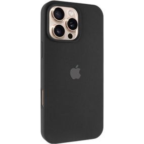 Чехол Silicone Case Full Protective (AA) для Apple iPhone 16 Pro Max (6.9") Черный / Black