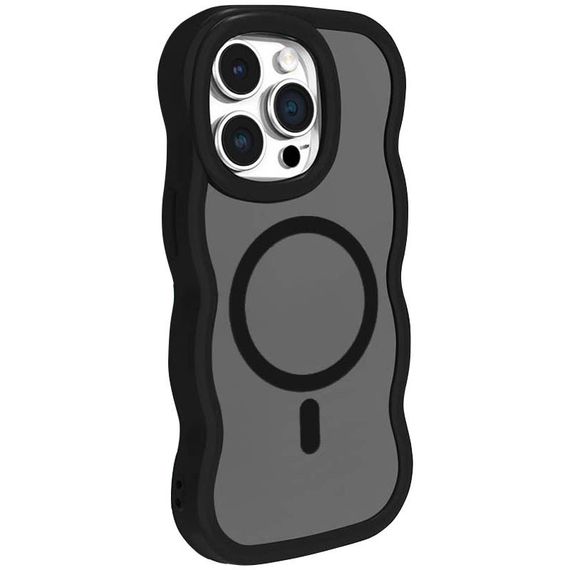 Чохол TPU+PC Undine with Magnetic Fit для Apple iPhone 12 Pro Max (6.7") Black | Зображення 1