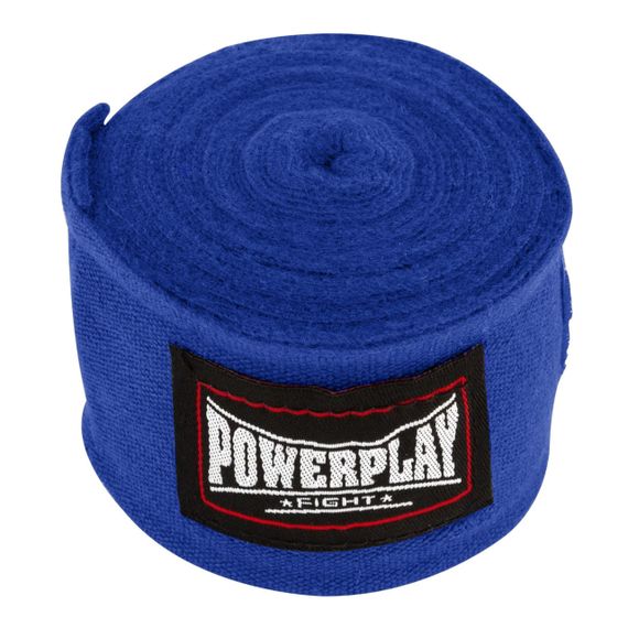 Бинти для боксу PowerPlay 3046 Сині (4,5 м) | Зображення 3
