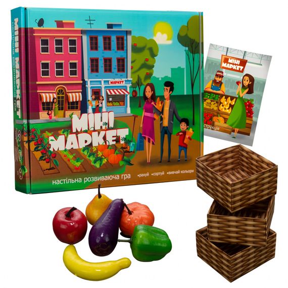 Настольная игра "Мини Маркет" 30915 (укр.) | Зображення 1