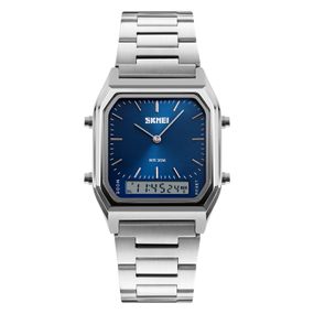 Наручний годинник Skmei 1220SIBU Silver-Blue