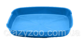 Туалет для котов голубой 37x27x6 см 6214