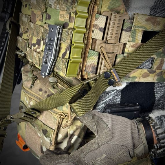 Ремінь збройовий триточковий RAGNAROK "Hel" Gen.II carbine Олива | Зображення 5