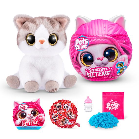 Интерактивный игровой набор-сюрприз Игривые котята Pets & Robo Alive 9541 в ассортименте | Зображення 4