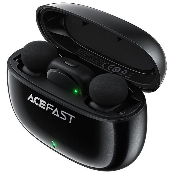 Петличный беспроводной микрофон Acefast R2 Type-C Black | Зображення 5