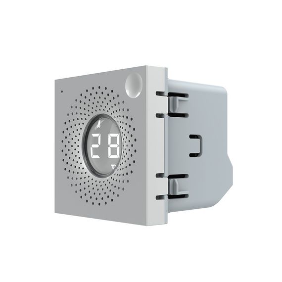 Розумний датчик температури та вологості ZigBee (термометр-гігрометр) LIVOLO, сірий, модуль без