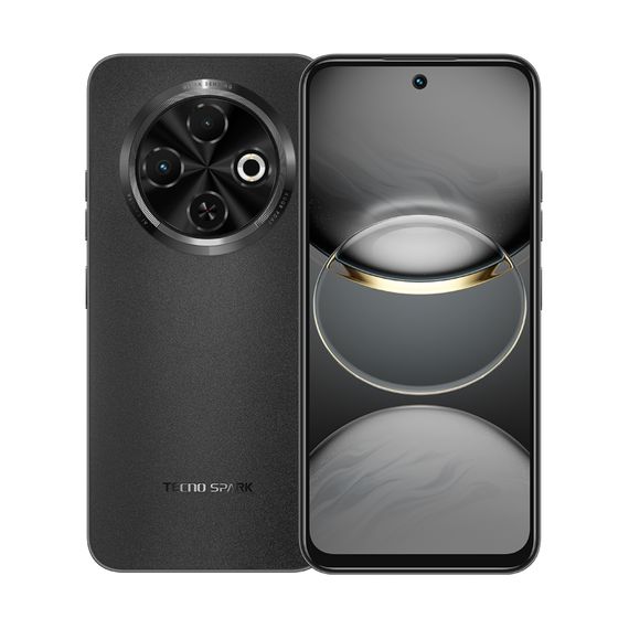 Смартфон TECNO  Spark 30C (KL5n) 6.67' 4/128ГБ, 2SIM, 5000мА•год, Orbit Black (4894947051746)