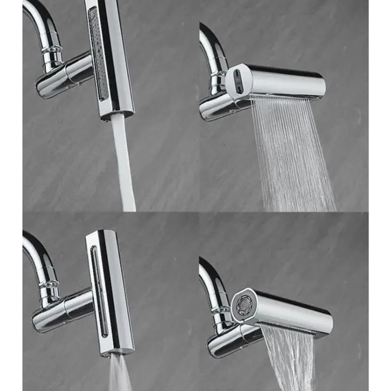 Кухонний змішувач "ВОДОПАД", 4-функціональна насадка для миття   знижка