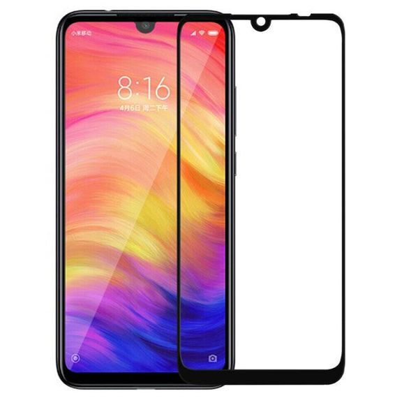 Full Glue захисне скло для Xiaomi Redmi 7 - Black | Зображення 1