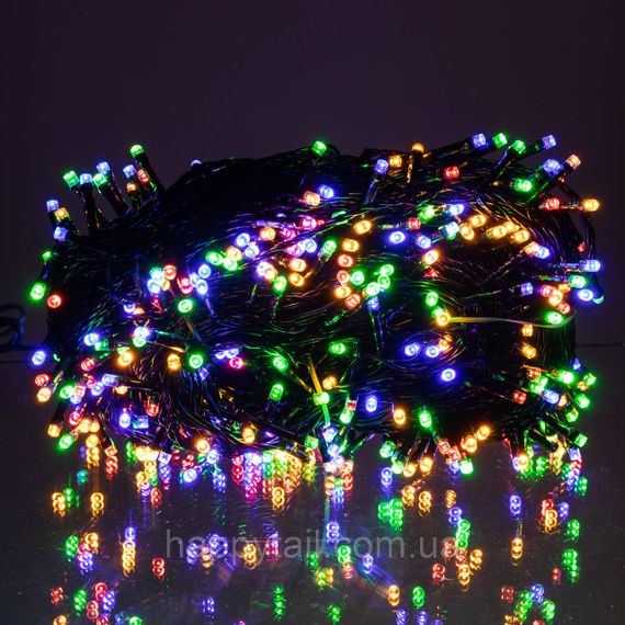 Гірлянда Різдвяна фея вулична 50 (м) 500 LED чорний провід Мультиколор CF500L50MBML | Зображення 1