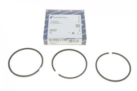 Кільця поршневі Renault Trafic 1.9dCi 80.50mm +0.5  2.5-2-3  800036110050