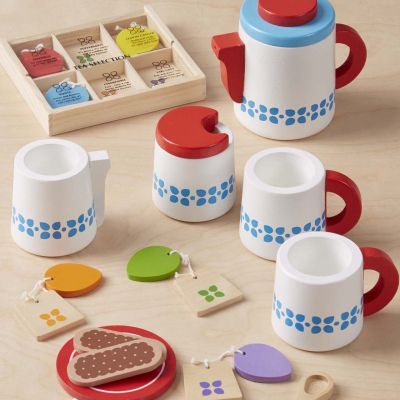 Ігровий набір Melissa&amp;Doug Дерев&apos;яний набір Чайний сервіз (MD19843) | Зображення 3