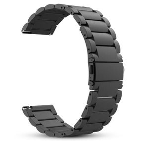Металлический ремешок Primo для часов Samsung Galaxy Watch Active (SM-R500) / Active 2 (SM-R820/R830) - Black