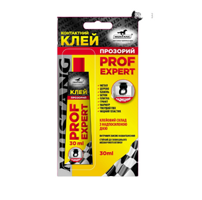 Клей контактний 30 мл Мустанг Prof Expert