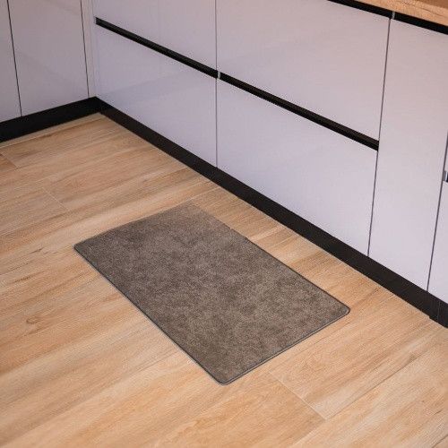 Килимок універсальний для підлоги вовна 45*75см сірий Дариана | Зображення 1