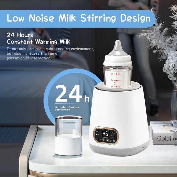 Електричний підігрівач для пляшечок Electric Milk Bottle Shaker ∙ Портативний електро-шейкер для дитячого харчування | Зображення 3