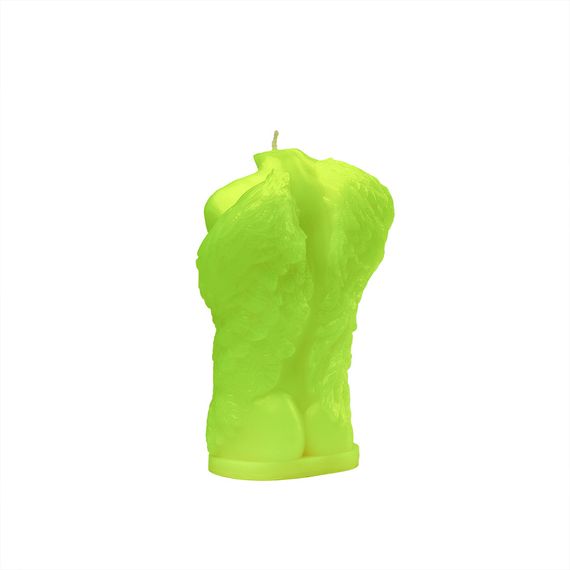 Свічка LOVE FLAME - Angel Man Yellow Fluor, CPS07-YELLOW Sex Aura | Зображення 1