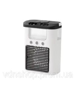 Вентилятор охолоджувач 3в1 Air Cooler Fan 1346 з USB-живленням, зволоженням та LED-підсвічуванням