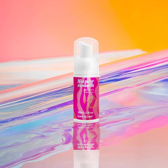 Піноподібна змазка на водній основі Love To Love SUPER SMOOTH (100 мл) Sex Aura | Зображення 1